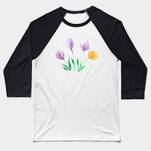 Colorful flowers in spring Baseball T-Shirt